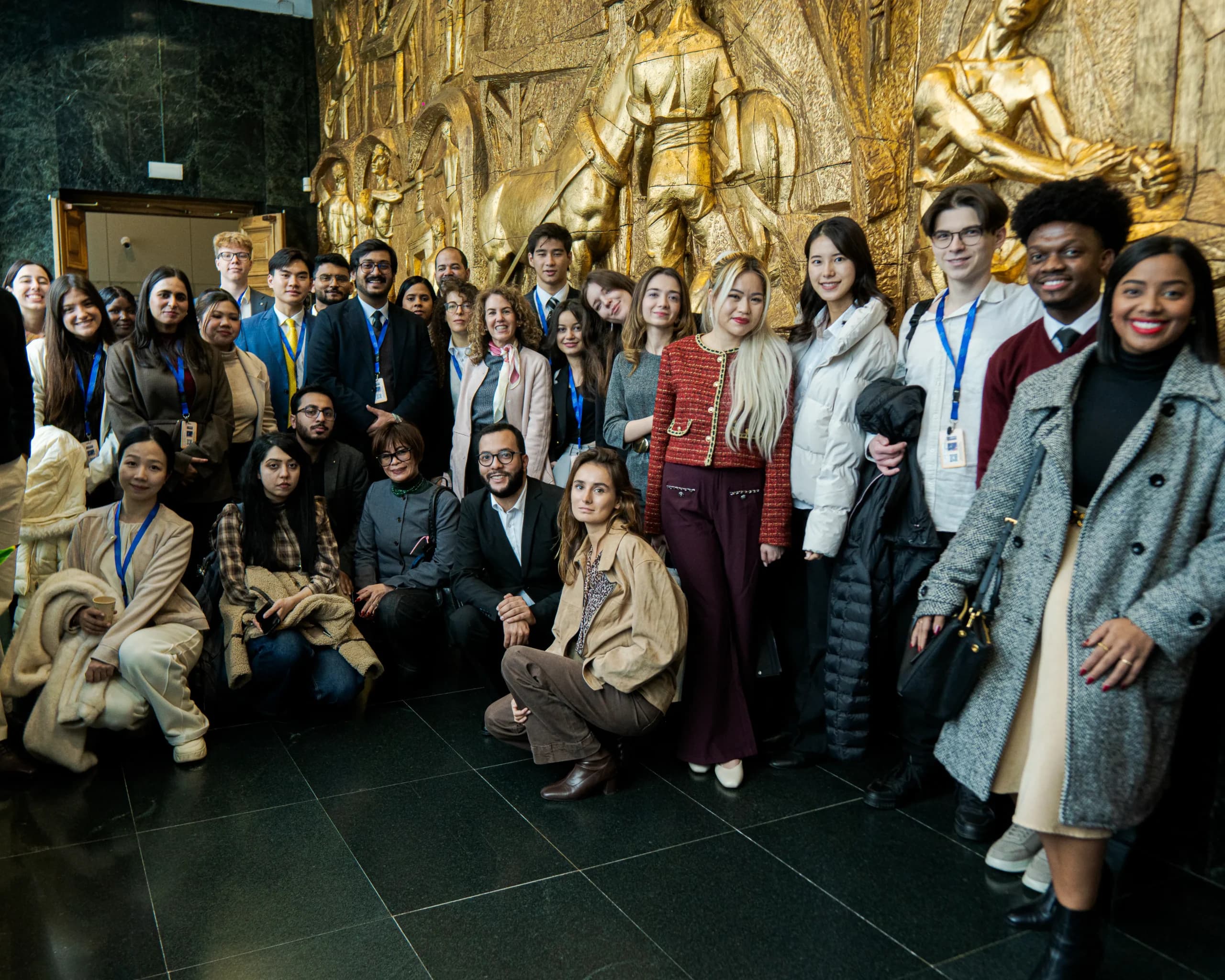 Delegates gathered at the Young Economic Forum Madrid 2025